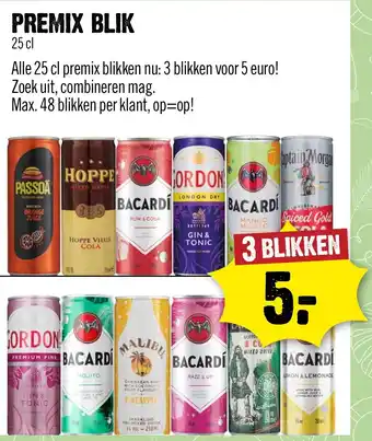 Dirck 3 Premix blik aanbieding