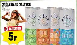 Dirck 3 Stëlz hard seltzer aanbieding