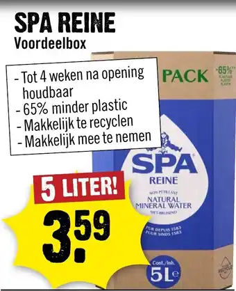 Dirck 3 Spa reine Voordeelbox aanbieding