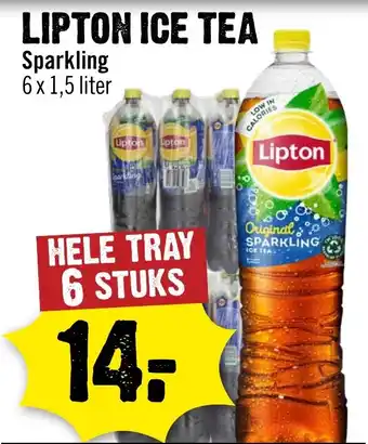 Dirck 3 Lipton ice tea Sparkling aanbieding