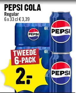 Dirck 3 Pepsi cola regular aanbieding