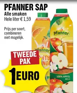 Dirck 3 Pfanner sap aanbieding