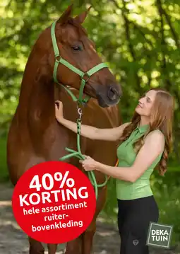 Deka Tuin Hele assortiment ruiter bovenkleding aanbieding