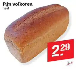 Dagwinkel Fijn volkoren aanbieding