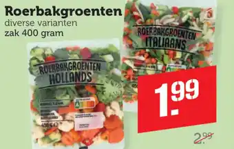 Dagwinkel Roerbakgroenten aanbieding