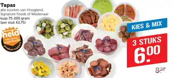 Dagwinkel Tapas aanbieding
