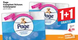 Dagwinkel Page Compleet Schoon toiletpapier aanbieding