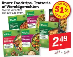 Dagwinkel Knorr Foodtrips, Trattoria of Wereldgerechten aanbieding
