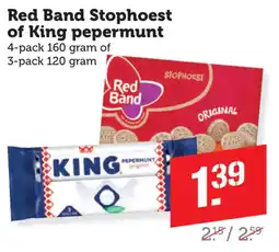 Dagwinkel Red Band Stophoest of King pepermunt aanbieding