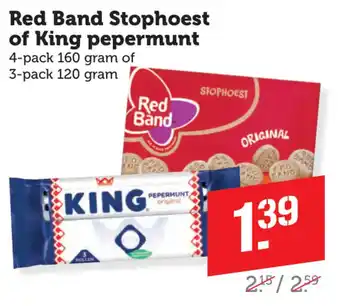 Dagwinkel Red Band Stophoest of King pepermunt aanbieding