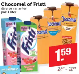 Dagwinkel Chocomel of Fristi aanbieding