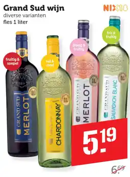 Dagwinkel Grand Sud wijn aanbieding