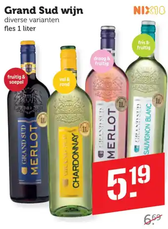 Dagwinkel Grand Sud wijn aanbieding