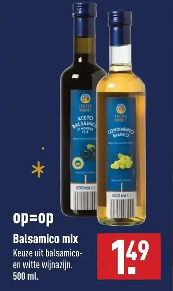 ALDI Balsamico mix 500ml aanbieding