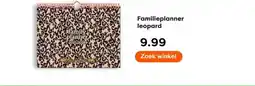 The Read Shop Familieplanner leopard aanbieding