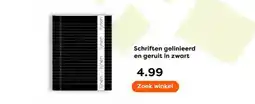 The Read Shop Schriften gelinieerd en geruit in zwart aanbieding