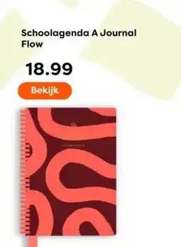 The Read Shop Schoolagenda A Journal Flow aanbieding