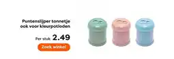 The Read Shop Puntenslijper tonnetje ook voor kleurpotloden aanbieding