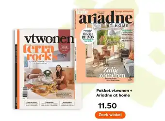 The Read Shop Pakket vtwonen + Ariadne at home aanbieding
