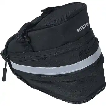 ANWB Basil Zadeltas Mada 1 Liter 19 X 11 X 13 Cm Zwart aanbieding