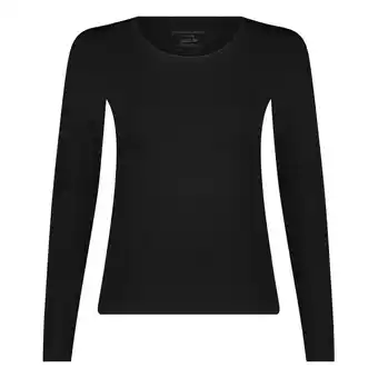 ANWB Bamboo Basics TRACY Shirt Lange Mouw Dames Zwart XXL aanbieding