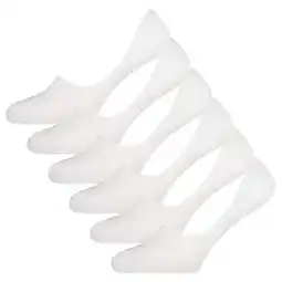 ANWB Bamboo Basics Onzichtbare Sokken Mika 6-pack Wit XXL aanbieding