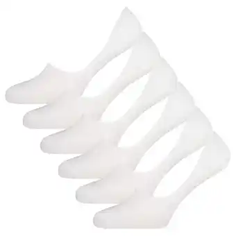 ANWB Bamboo Basics Onzichtbare Sokken Mika 6-pack Wit XXL aanbieding