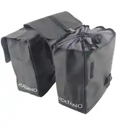 ANWB Voltano dubbele fietstas Urban 30 l Zwart XXL aanbieding