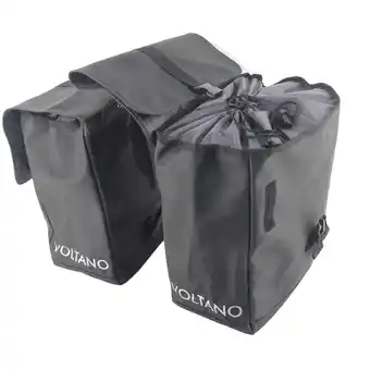 ANWB Voltano dubbele fietstas Urban 30 l Zwart XXL aanbieding