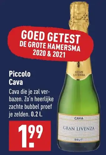 ALDI Piccolo Cava aanbieding