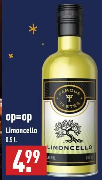 ALDI Limoncello aanbieding