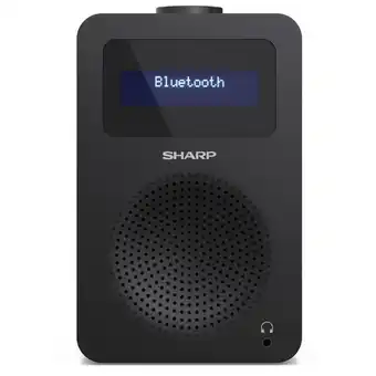 Bol.com Sharp DR-430(BK) Tokyo Digitale DAB+ - FM radio met Bluetooth - zwart aanbieding
