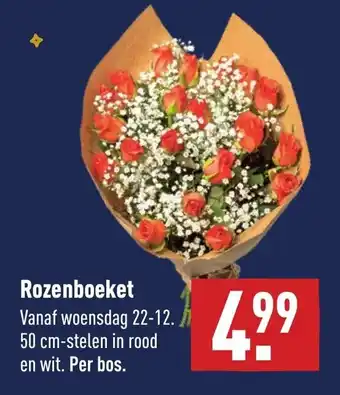 ALDI Rozenboeket aanbieding