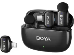 MediaMarkt Boya Mini 12 Wireless Mic (black) 2tx + 2rx Microfoon aanbieding