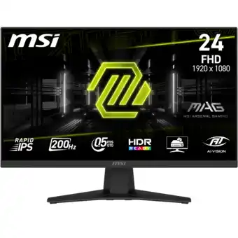 MediaMarkt MSI Mag 244f - 23.8 Inch Full Hd Ips (in-plane Switching) aanbieding