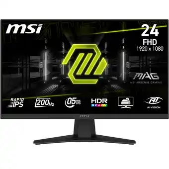 MediaMarkt MSI Mag 244f - 23.8 Inch Full Hd Ips (in-plane Switching) aanbieding