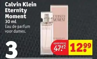 Kruidvat Calvin Klein Eternity Moment 30ml aanbieding