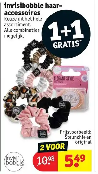 Kruidvat Invisible haar-accessoires aanbieding