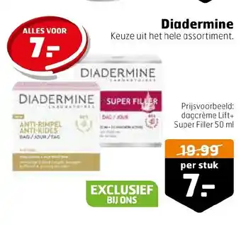 Trekpleister Diadermine assortiment aanbieding