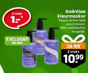 Trekpleister Andrelon Kleurmasker 2st aanbieding