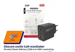 Action Sitecom snelle GaN wandlader aanbieding