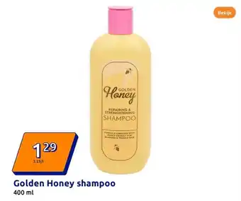 Action Golden Honey shampoo aanbieding