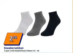 Action Sneakersokken aanbieding