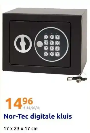 Action Nor-Tec digitale kluis aanbieding
