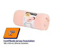 Action Comfibeds jersey hoeslaken aanbieding
