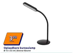 Action Oplaadbare bureaulamp aanbieding