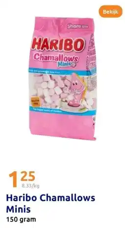 Action Haribo Chamallows Minis aanbieding
