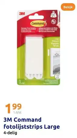 Action 3M Command fotolijststrips Large aanbieding