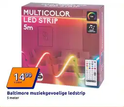Action Baltimore muziekgevoelige ledstrip aanbieding