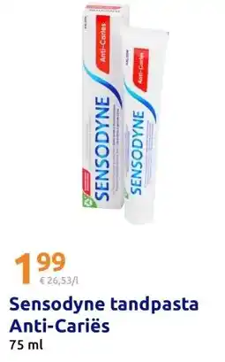Action Sensodyne tandpasta Anti-Cariës aanbieding